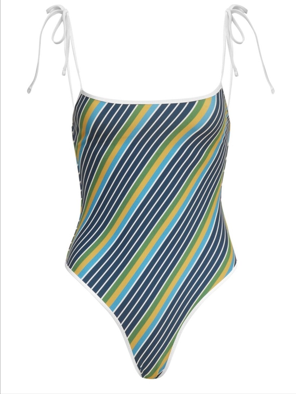 Tropic of C x Splits59 Cosmo One-Piece in Breezy Stripe XS NWT